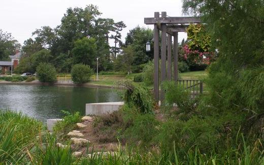 Colden Pond, or Lamkin's Folly, originally could not retain water and kept drying up.