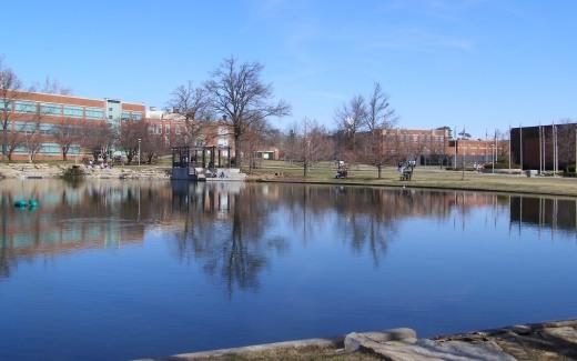 Lamkin had the problem with the drainage tiles fixed and the pond soon filled with water and kept its water.